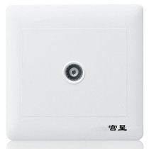 i Home Single TV socket Panel Cable One TV jack 86O Type of concealed wall switch sockets s