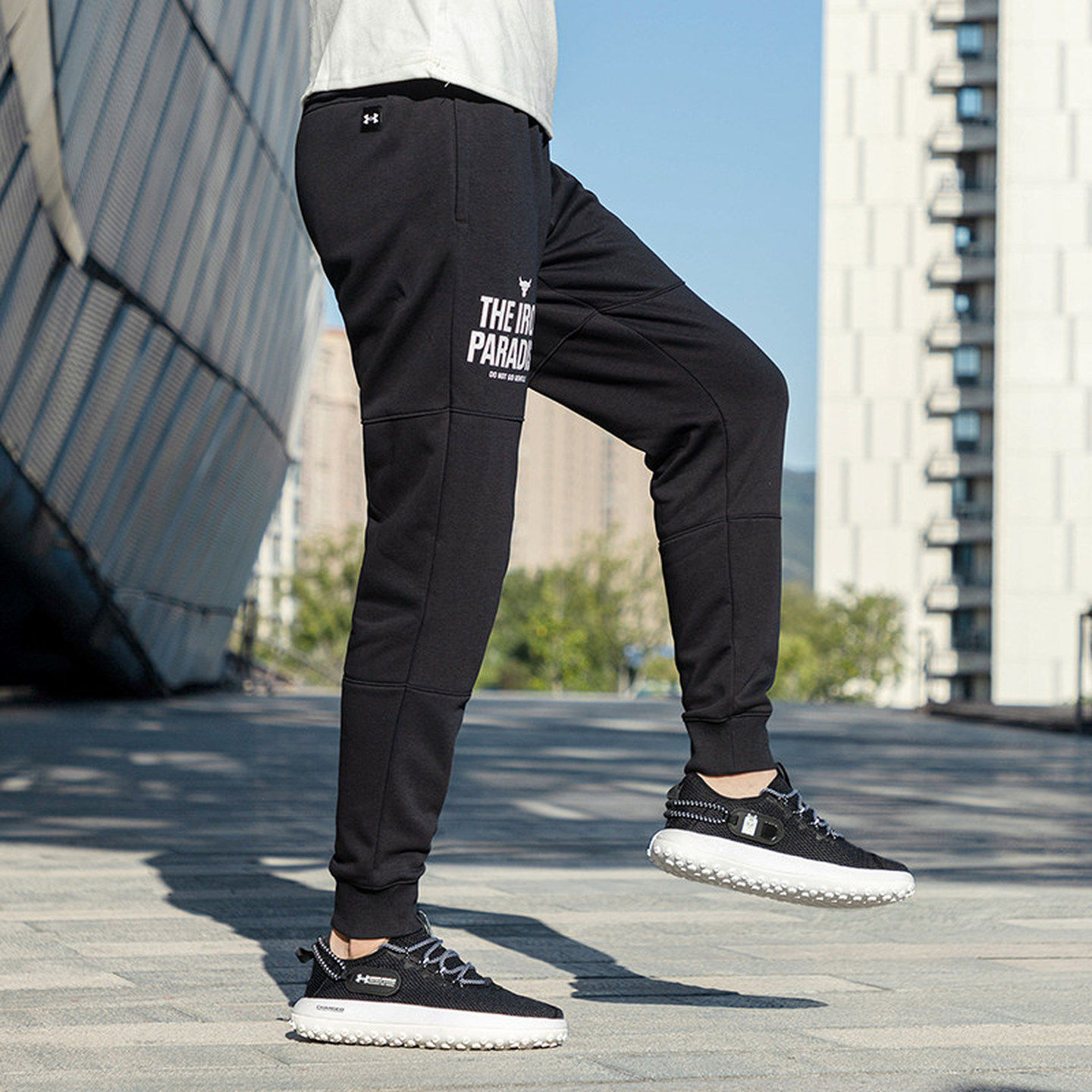 UA安德玛秋季款长裤男运动裤收口束脚加绒裤运动休闲裤1380108,淘宝优惠券,粉丝福利购,淘宝优惠卷