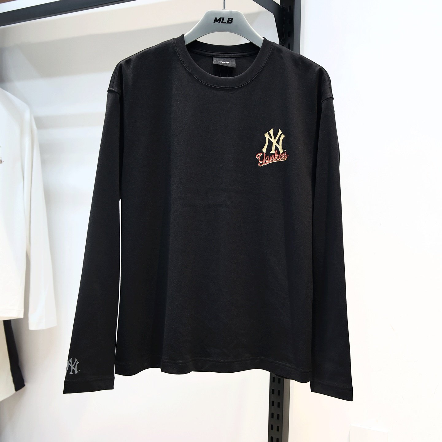 MLB男女26春季新款情侣新年系列NY小标休闲运动长袖T恤3ATSQ0361,淘宝优惠券,粉丝福利购,淘宝优惠卷