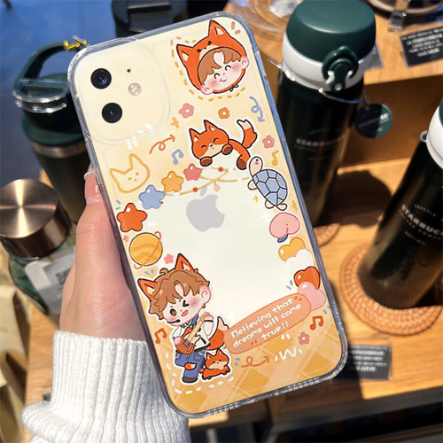 时代少年团手机壳苹果15iPhone14周边13promax宋亚轩12丁程鑫11贺峻霖8p刘耀文x马嘉祺16适用应援i可以放小卡 - 图1