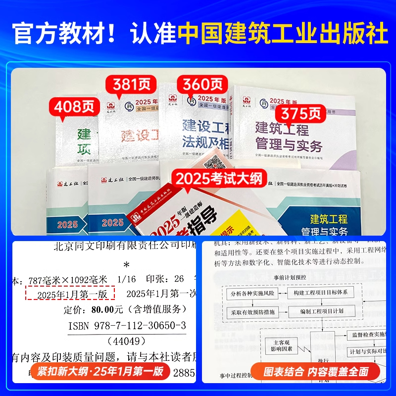 一建建筑2025教材真题试卷官方正版市政机电公路水利矿业通信建设工程经济项目管理法规建工社一建教材2025年一级建造师官方教材