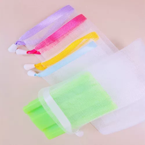 起泡网泡沫网手工皂打泡网洗脸洁面脸部香皂洗面奶发泡网皂网袋