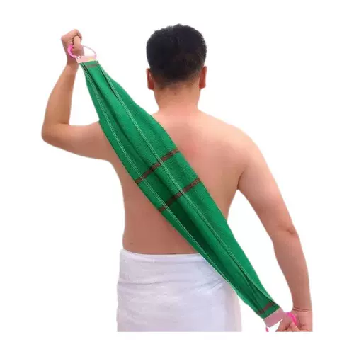 Специальный грубый сэндварный шарф, длинная полоса трящихся полотенец, двойное, натирать назад, потирать, потирать грязь, зола, купание и шарф