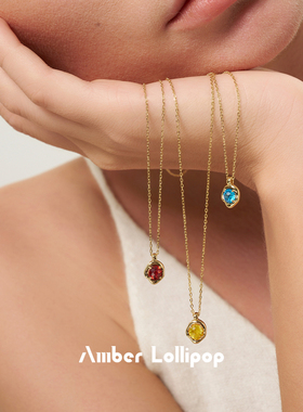 安铂洛利轻奢吊坠颈链女