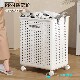 Foldable dirty clothes basket large capacity storage basket dirty clothes basket