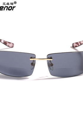 艾森诺老花镜太阳日本进口镜片老花钓鱼镜户外开车驾驶镜一镜两用