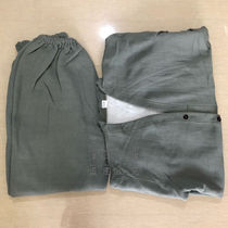 HKML Flannel Suede Pants Suit Old Outdoor Coal Mine Underground Grab Suede Trousers Thickened Warm Suede Pants Plus Suede