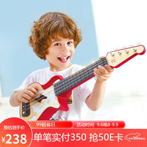 Hape Music Toy Light Teaching Four-string Toddler Jukri Boy Girl Girls Early To Teach Toy Gift Lights