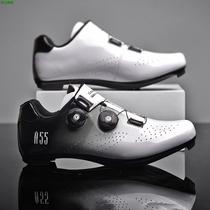 Crown Professional New Riding Shoes Lock Shoes No Lock Shoes Mountain Bike Moped Moped Shoes Bike Shoes Rubber Bottom Hard Bottom