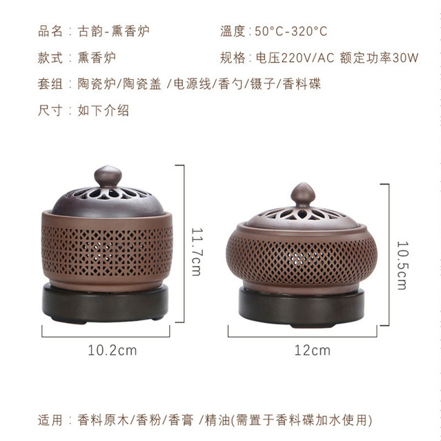 Night Light Electronic Aromatherapy Burner Long-lasting Warranty Fragrance Powder Essential Oil