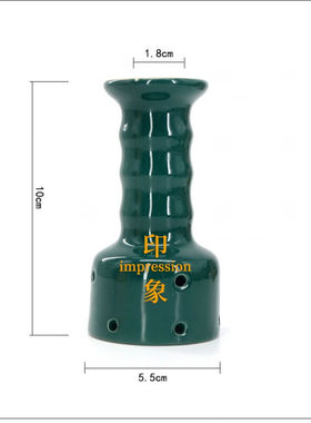 面部陶瓷艾灸杯脸部温灸器悬灸艾灸仪器艾灸罐刮痧杯随身灸艾灸盒