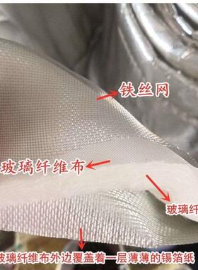 排气管防火棉发动机防隔热棉联合收割机机身防火衣阻燃防火隔热棉