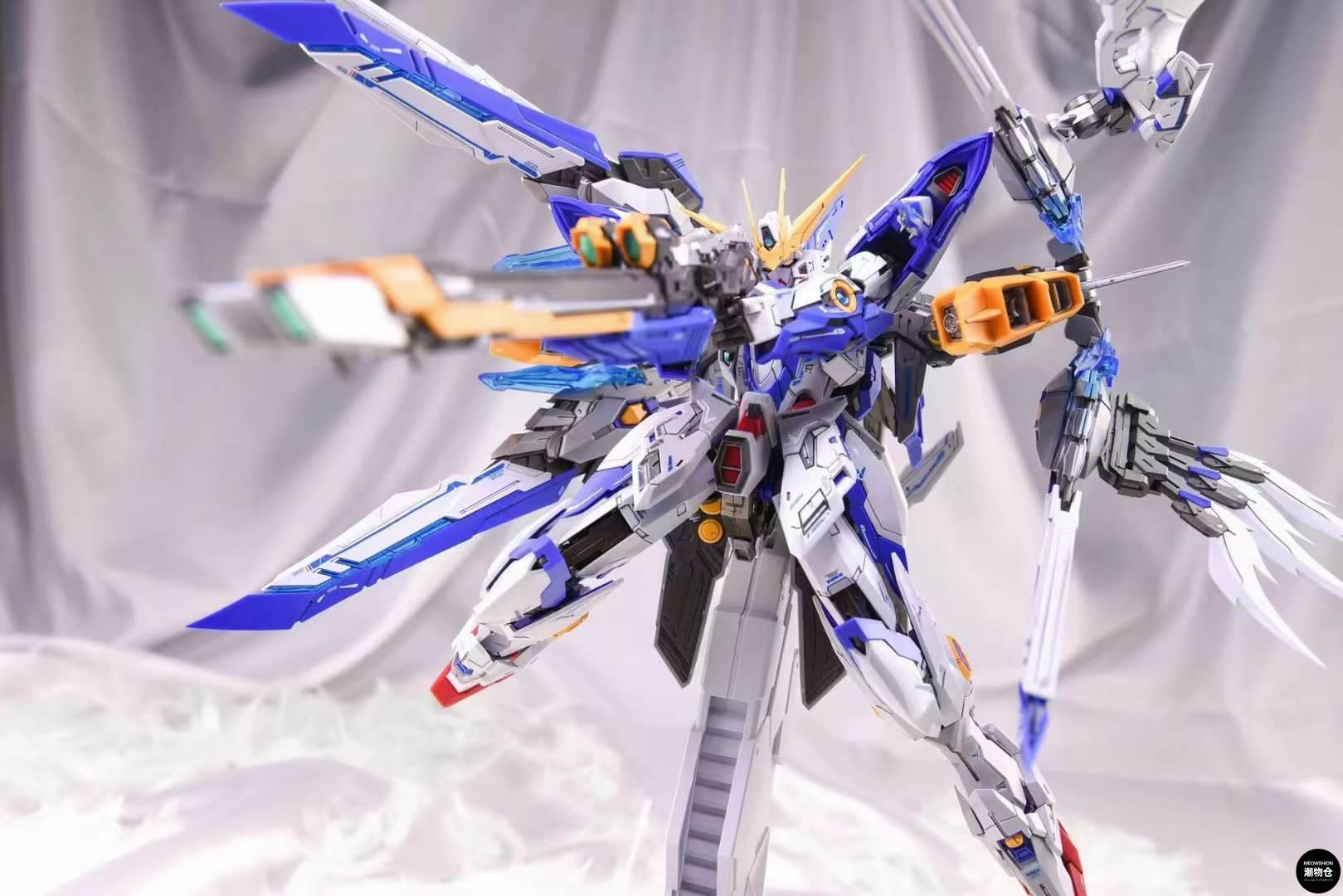 2023[预] ZZA模型蓝焰 1/100炎国创机甲成品合金骨架可动拼装-图2