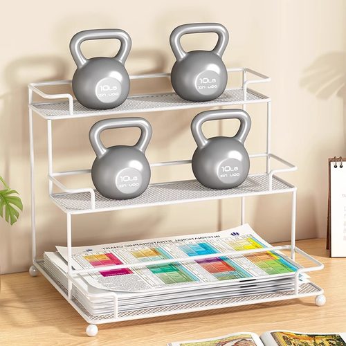 办公室桌面置物架桌面收纳盒桌上多层收纳架工位办公文具大全 - 图2