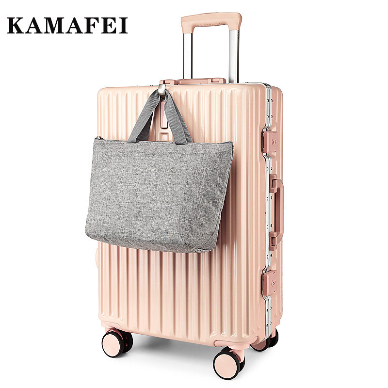 女小清新万向轮20男学生24拉杆箱 卡玛菲旅行箱