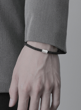 罗网手链纯银男生复古小众