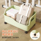 School bag storage rack