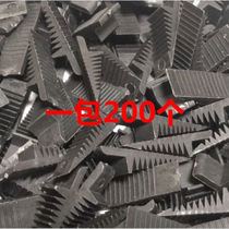 Glass insert pressing sheet Broken Bridge Aluminum Alloy Doors And Windows Hollow Glass Mounting Glass Pressing Piece Cushion High Pinch Sheet