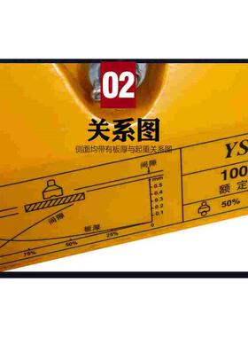 力帅永磁起重器磁力吊600KG4001T吸盘强力2吨磁铁吸铁3磁盘磁吊