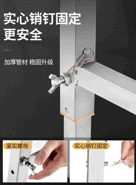 折叠马凳升降加厚脚手架多功能马镫装修施工刮腻子伸缩平台梯子