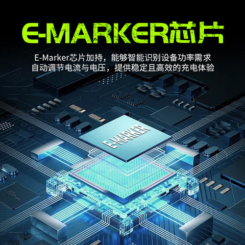 汉言新款手机数据线240w超级快充双头typec接口充电线适用于苹果华为vivo荣耀安卓ctoc车载多功能通用便携式 - 图1