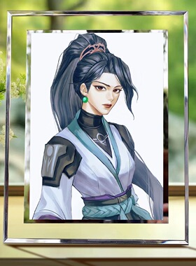 无畏契约贤者同人周边玻璃相框