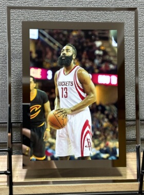 哈登周边NBA篮球摆件周边快船简约现代装饰照片相框海报手办礼品
