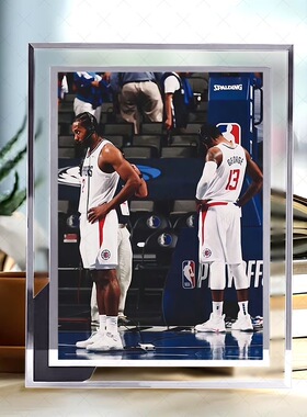 伦纳德NBA篮球明星照片周边相框