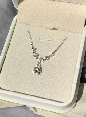 轻奢小众ins气质高级吊坠锁骨链