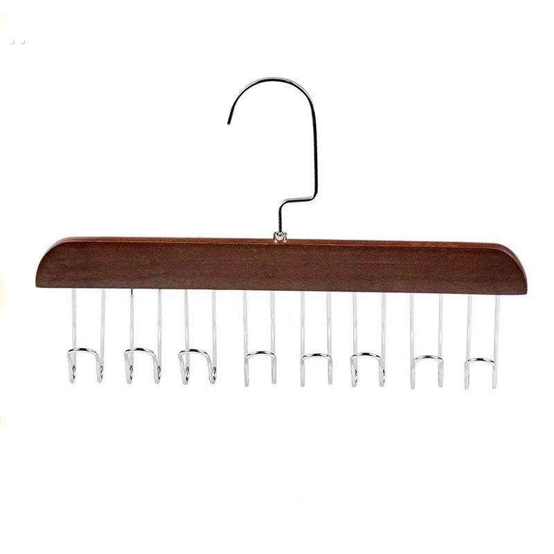 木质吊带衣架多功能内衣背心收纳神器家用宿舍实木挂钩波浪晾衣架,淘宝优惠券,粉丝福利购,淘宝优惠卷