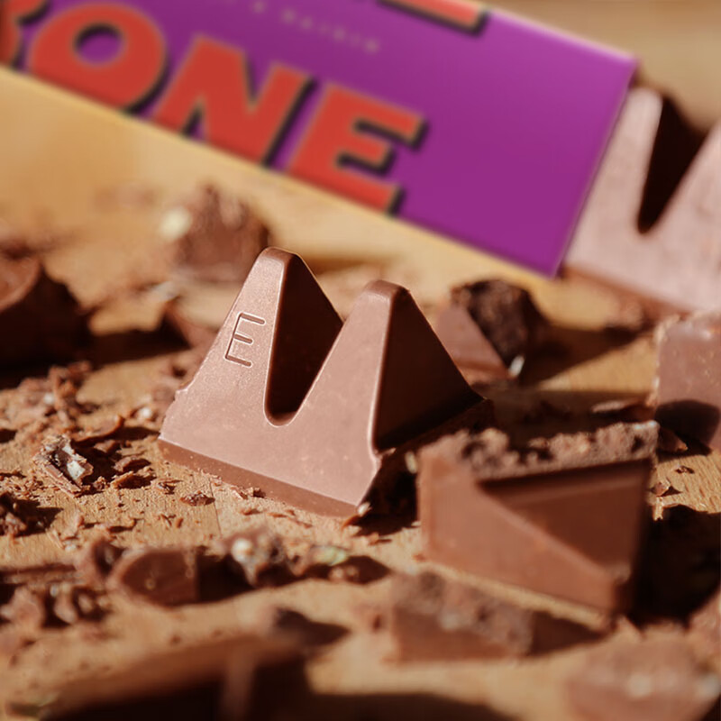 Toblerone三角牛奶巧克力100g*3条黑巧糖果含蜂蜜巴旦木原装进口