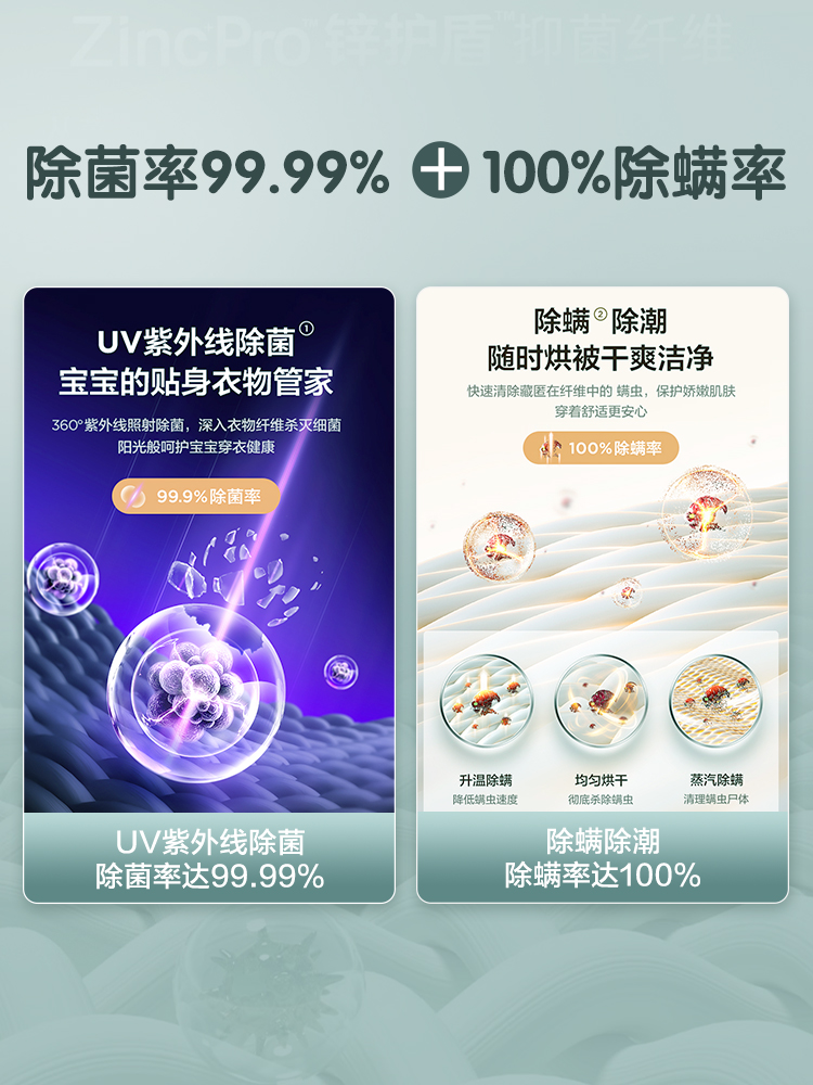 【简尚】美的10+10kg洗衣机热泵式烘干机家用全自动洗烘套装旗舰-图3