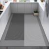 Sufa leather kitchen floor dirty new slippery and oil-proof wipeable no-wash waterproof pad-proof special carpet for home use