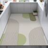 Sufa leather kitchen floor dirty new slippery and oil-proof wipeable no-wash waterproof pad-proof special carpet for home use