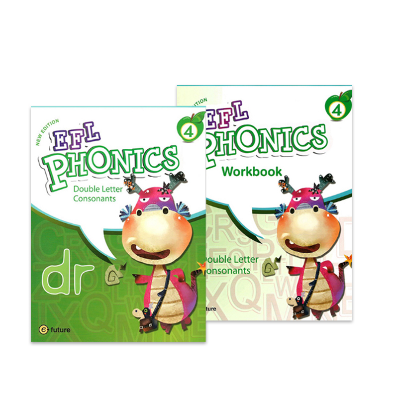 【巴布阅读】原版efl phonics1级别自然拼读5-12岁小学生零基础发音语音启蒙英语少儿入门字母发音规则口语语音强化训练赠音频-图3