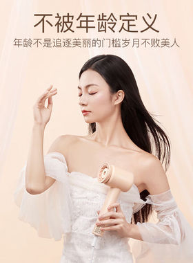 康夫吹风机家用高速吹风机负离子护发速干电吹风筒大功率大风橙色