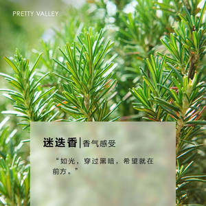 汇美舍（PrettyValley）迷迭香精油10ml单方精油面部护肤身体按摩