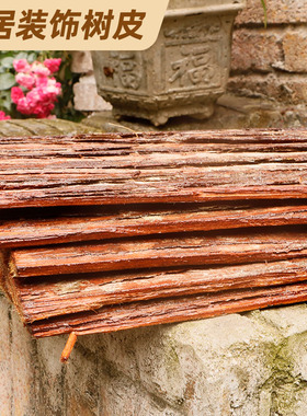 树皮杉树皮晾干拍摄背景手工道具拍照场景装饰农家乐树皮包管树皮