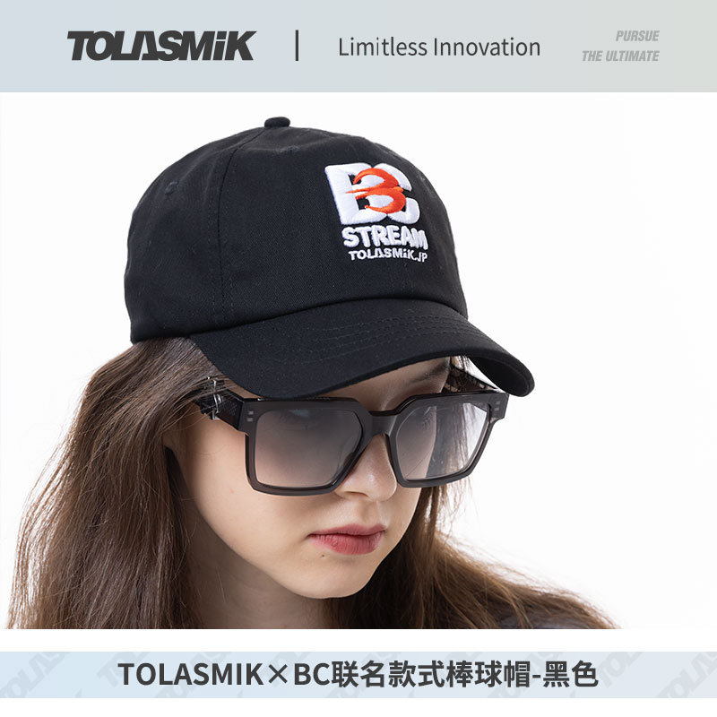 tolasmik24新款单板头盔帽线帽棒球帽男女成人双板滑雪头盔帽装备