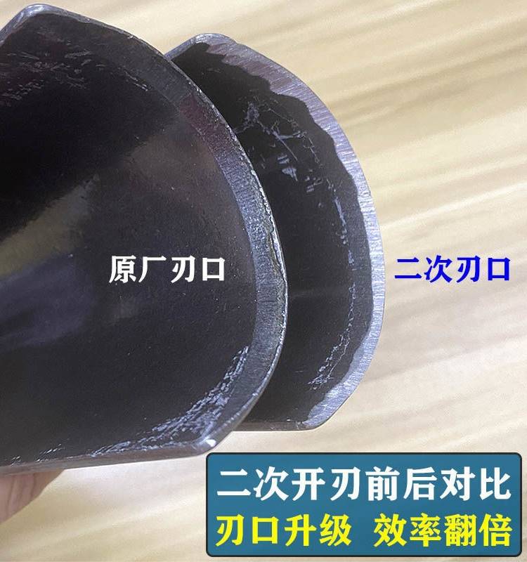 洛阳铲挖土打洞打井工具锰钢挖洞取土器农用挖坑打眼打桩户外铲头-图0