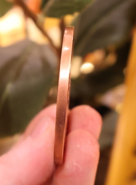 黄铜双面百福加大加厚吊坠