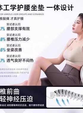 【央ma力荐】护腰靠背坐垫
