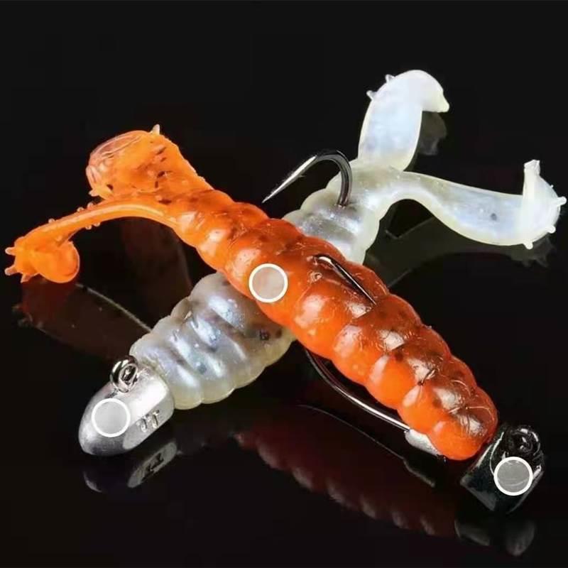 美国ZMAN内德NED钓组3寸山羊双T尾路亚软饵专用拟饵多色BABY GOAT - 图0