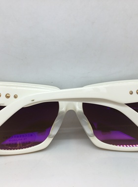 The Mike Muosl  mk6111米白色尼龙偏光太阳镜男女通用墨镜英伦风