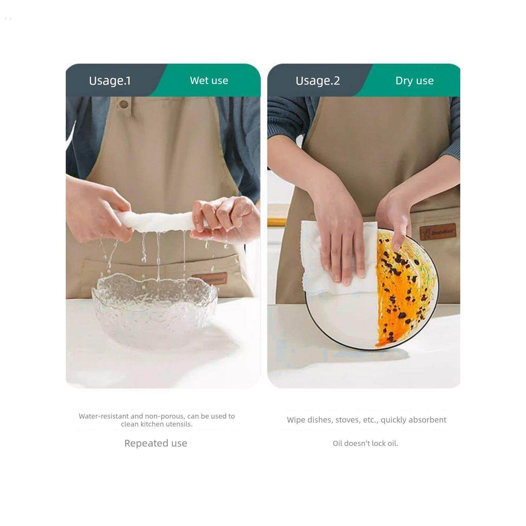 悬挂加厚不粘油一次性洗碗布、抹布、干湿厨房专用纸巾家用,淘宝优惠券,粉丝福利购,淘宝优惠卷