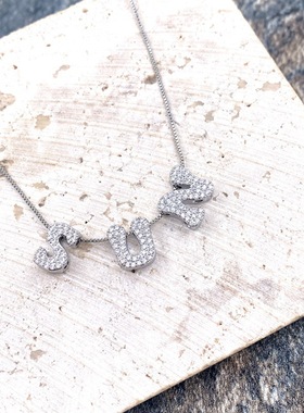 热卖个性自由组合26个英文字母镶