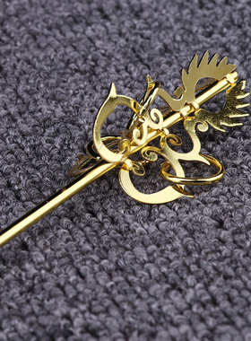 速发锌合金禅焰 器藏王菩萨像手里配的法地锡杖 法杖 火杖珠配件