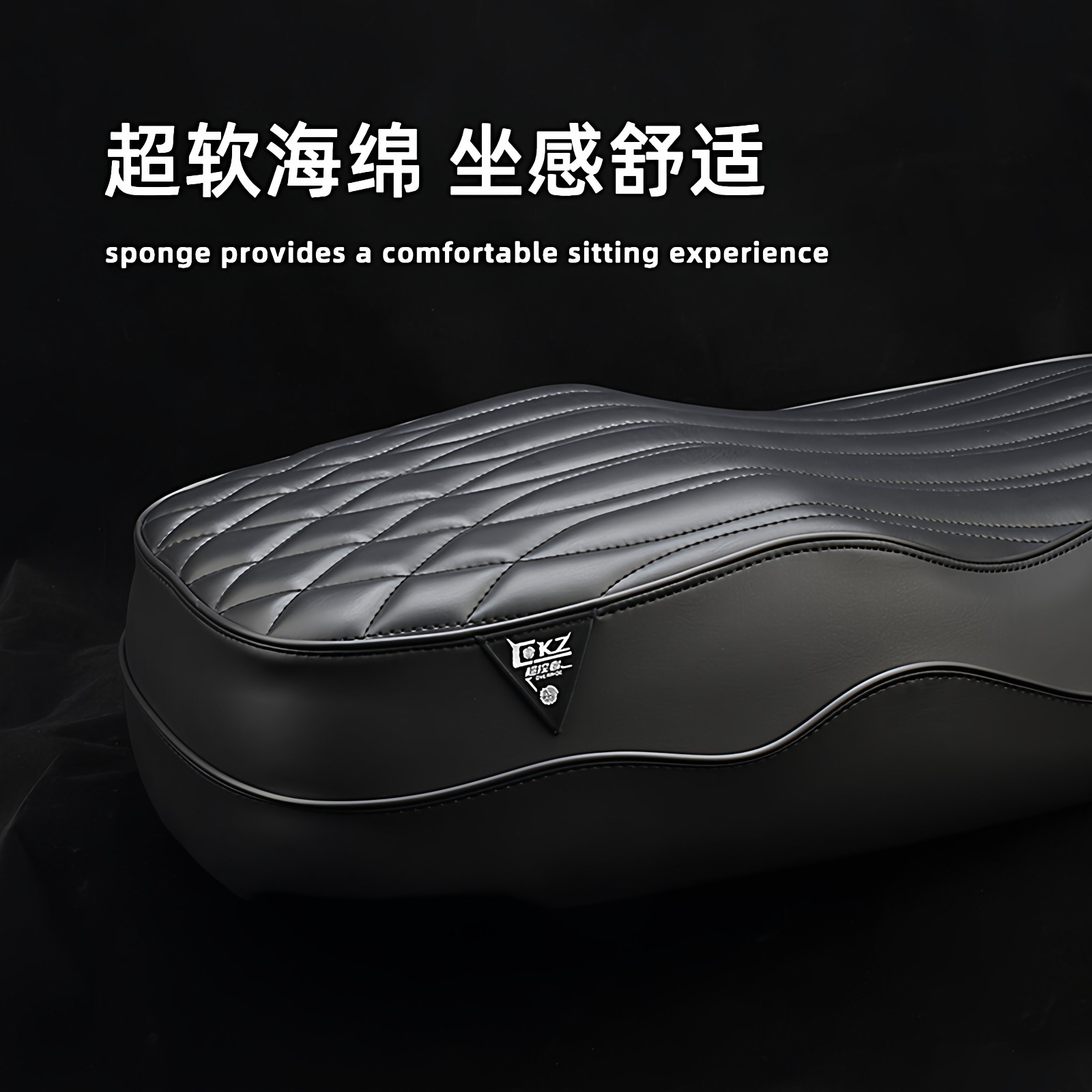 CKZ适用九号Nzmix Mzmix改装一体复古舒适长坐垫双人座短尾配件 - 图2