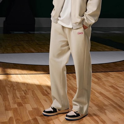 维动长裤男秋冬加绒运动裤美式篮球裤学生青少年休闲直筒质感卫裤