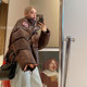 mskin6 Buyer Store 오프 시즌 짧은 경량 오리 다운 재킷 여성 겨울 2023 새로운 스타일